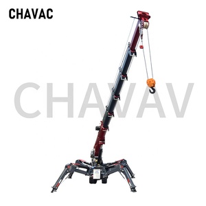 Mesin hidrolik Motor penggerak laba-laba derek perayap Spider Boom mesin angkat dengan hidrolik teleskopik oculger - Product Image 6