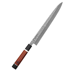 Oferta Especial: <span class=keywords><strong>Cuchillos</strong></span> Yanagiba de 270 mm Hechos a Mano con 110 Capas de Acero Damasco, Cuchillo Japonés para Sashimi con Mango de Madera de Hierro del Desierto - Product Image 1