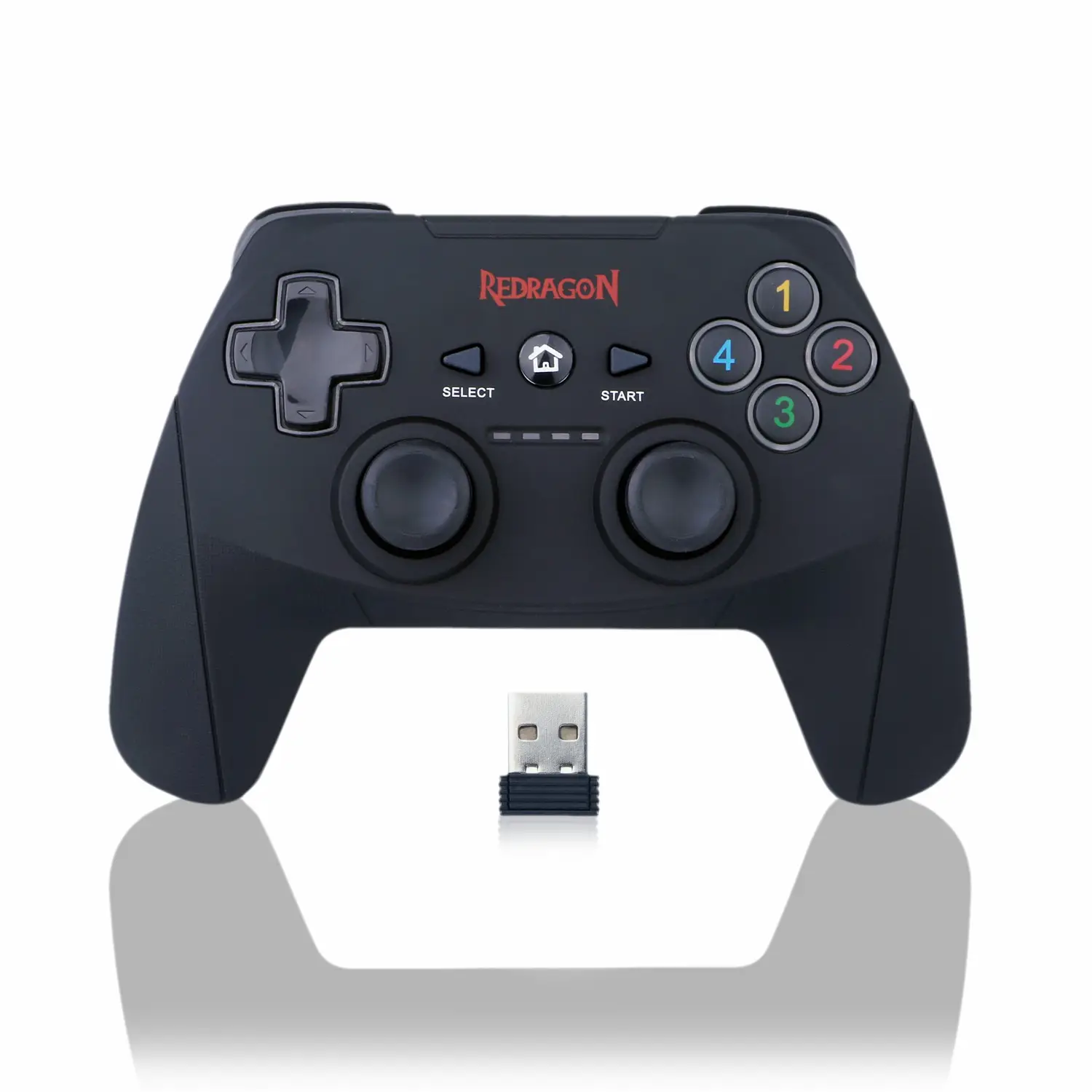 Redragon G808 tırmık kablosuz oyun denetleyicisi oyun pedi denetleyicisi PSP3 Joystick P 2.4G USB Ydream Gamepad oyun Pc gamepad