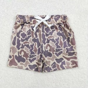 Shorts d'été pour garçons Longlv, 11 styles, camouflage, taille élastique avec cordon de serrage, écologiques, vente en gros - Product Image 4