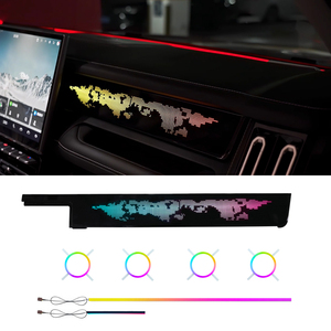 Kit d'éclairage d'ambiance de luxe pour voiture Jetour Freer/Shanhai T1, bande LED intérieure en fibre optique acrylique, vente directe usine - Product Image 1