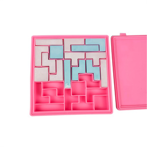Moule en silicone <span class=keywords><strong>Tetris</strong></span> pour blocs de construction, bac à glaçons, résine époxy, décoration de gâteaux et pâtisserie - Product Image 6