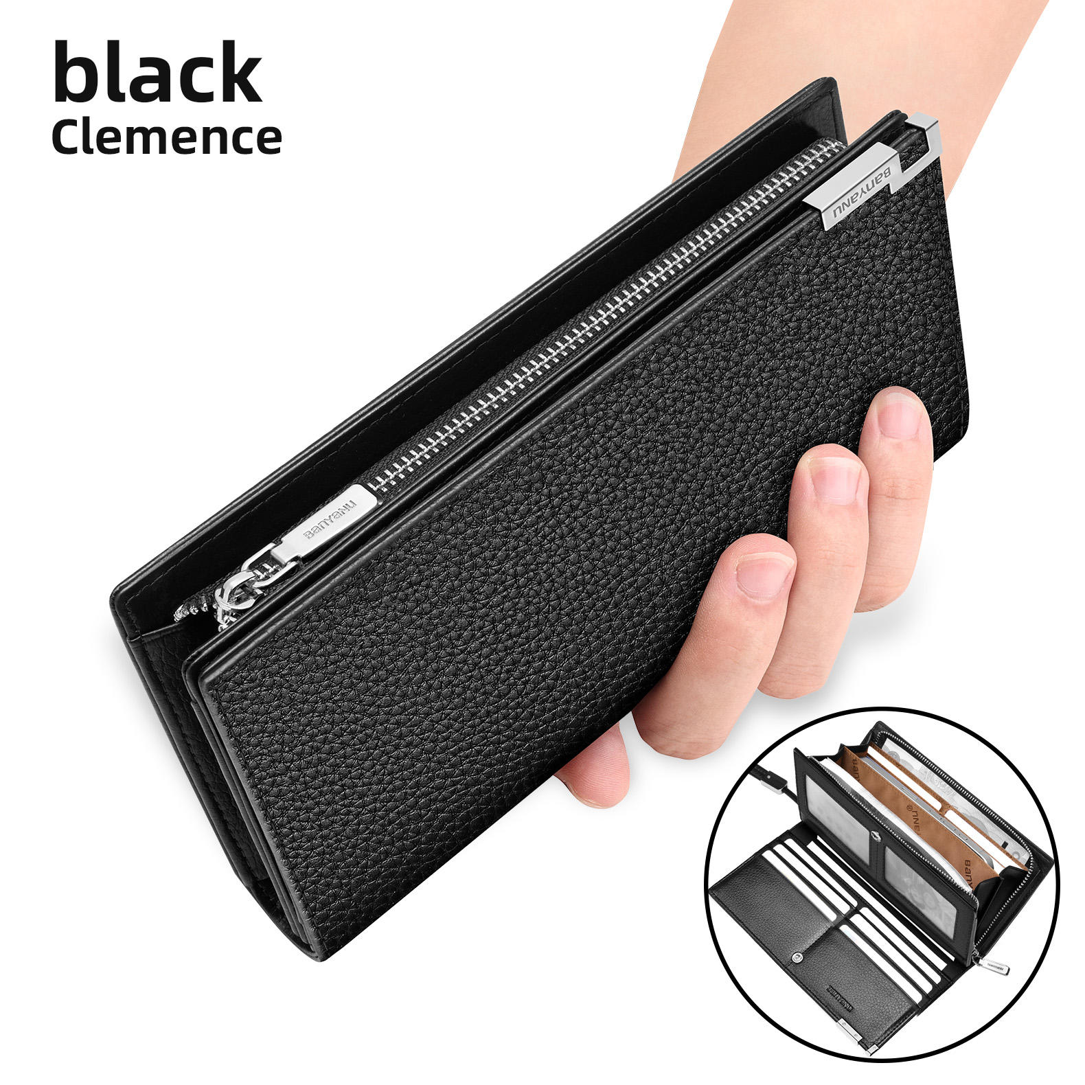 Litchi Texture - Black