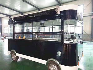 Chariot de boulangerie remorque équipement de restaurant chariot de salle à manger mobile pour poulet frit camion de nourriture produits de fruits et légumes - Product Image 4