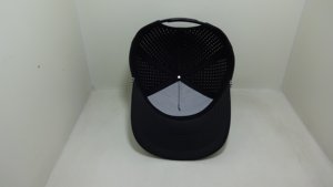 Gorras de béisbol con logotipo de goma de PVC personalizado con corte láser Sombreros de golf deportivos de 5 paneles de alta calidad con cuerda Hombres Sombreros impermeables DOM107 - Product Image 6