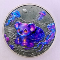 Pièces de monnaie en cuivre en gros sur le thème des animaux, pièce commémorative de 1 once, médaille d'art en métal 2D, pièce de monnaie en cuivre pur pour cadeau souvenir