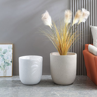 Meilleure vente Kit de pots de fleurs pour pépinière moderne 30 pièces Pots de fleurs en fibre d'argile trou de drainage pour jardin bonsaï succulent