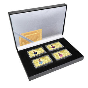 Moneda Conmemorativa Cuadrada <span class=keywords><strong>de</strong></span> Metal Bañada en <span class=keywords><strong>Oro</strong></span> <span class=keywords><strong>de</strong></span> 24K para <span class=keywords><strong>Messi</strong></span>, Liga <span class=keywords><strong>de</strong></span> Fútbol y Estrellas <span class=keywords><strong>de</strong></span> la Copa Mundial, Recuerdo para Aficionados y Coleccionistas - Product Image 1
