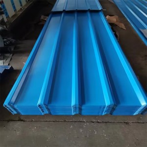 Ventas directas de fábrica <span class=keywords><strong>Calibre</strong></span> 20 0,45mm Hoja de techo de acero corrugado Ppgi galvanizado prepintado - Product Image 3