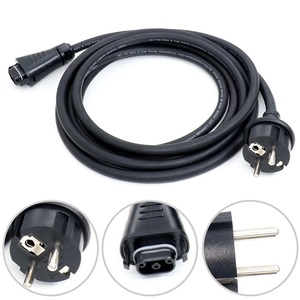 สายไฟ AC หัวปลั๊ก Schuko IP44 ต่อกับขั้วต่อ BC05 พร้อมสายยาง H07RN-F สำหรับไมโครอินเวอร์เตอร์เดี่ยว - Product Image 5