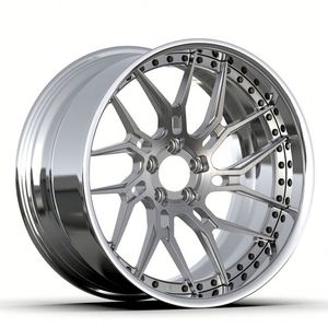 ล้อฟอร์จ KLS 5X112 แบบห้าก้าน 2 ชิ้น ขนาด 20 21 23 24 นิ้ว ผลิตตามสั่งสำหรับ Corvette Z06 C6 C7 ZR1 Ferrari 458 Speciale F12 TDF - Product Image 1