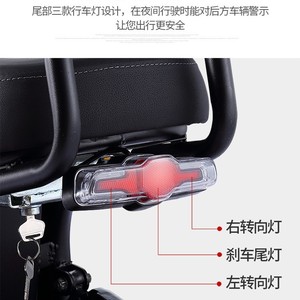 Scooter électrique Harley X9 avec moteur sans balais, siège, pour trajets urbains, noir, unisexe, étanche, prise US - Product Image 4
