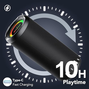 Chất Lượng Cao Âm Thanh Ngoài Trời Di Động Ipx7 Không Thấm Nước 20W <span class=keywords><strong>Bluetooth</strong></span> Loa Với Microphone Sâu Bass RGB Đèn TWS Cho Đảng - Product Image 3