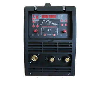 250A çift darbeli Mig kaynak makinesi alüminyum invertör INVERTER kaynak makinası kaynak makinesi 250 Amp 35% anma görev döngüsü 4 silindirler