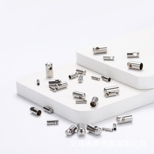 Tuyau cylindrique en acier inoxydable, diamètre intérieur de 0.9mm à 4.2mm, pour la fabrication de bijoux, bracelets, colliers, manchons pour cordons en cuir - Product Image 3