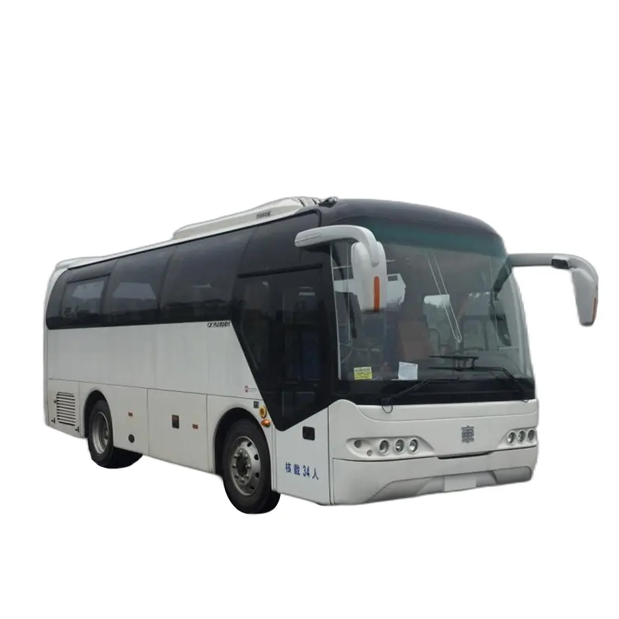 Low Price CRRC Diesel Coach Bus Euro 3 Emission 220HP 34 Seats 8M Bus Coach