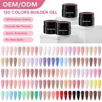 Gel UV pour extension d'ongles, gel dur pour construction d'ongles, extensions d'ongles certifiées CPSR, OEM ODM, sans HEMA, gel de construction sans chaleur, fournitures