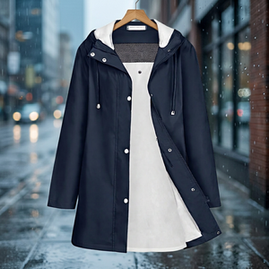Custom Mens Waterproof Hooded Rain <b>Jacket</b> Lightweight Outdoor Windbreaker Sports <b>Jacket</b> - Product Image 3