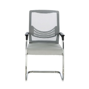 Sedia da ufficio ergonomica di alta qualità 2026 con design a fiocco, gambe in metallo, schienale in rete e braccioli in plastica - Product Image 5