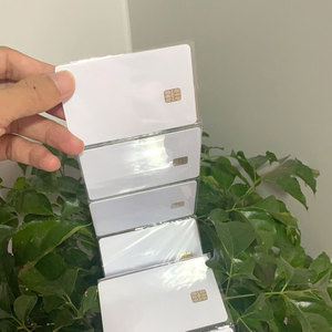 Giao Diện Kép 13.56MHz trắng bóng trống PVC liên hệ với thẻ với N213 + fm4442 Chip ComBo NFC & RFID tính năng chống thấm nước - Product Image 2