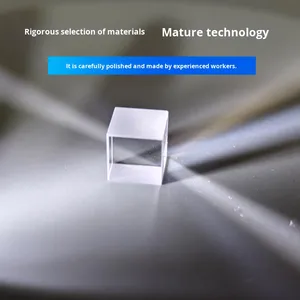Dán Achromatic Cube lăng kính quang K9 kính không tráng Laser collimation Hệ thống hình ảnh thành phần cốt lõi 96% ánh sáng truyền - Product Image 2