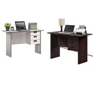 JPS 410324 — Table de bureau en bois massif, rangement de planches à particules de bois, Design à haute dureté, salon de bureau, malaisie - Product Image 1