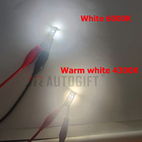 T10 CANBUS 194 Ampoule 4300K 6000K W5W 168 Aucune Erreur 12-24V Système D'éclairage Automatique Voiture LED Lumières Universel Largeur Lumière Véhicule Lampe