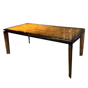 Juego de Mesa de Comedor Rectangular de Diseño Moderno de Lujo Italiano de Alta Gama Furnistyle, 6 Sillas de Comedor para Villa, Madera Natural Sólida para Hoteles - Product Image 6