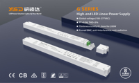 YSD-G: Alimentation électrique ultra-mince de 18 mm |   Transformateur LED à tension constante et courant constant CV/CC 60W 100W 200W