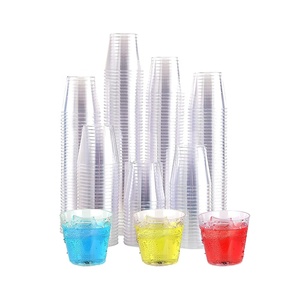 2oz Plastic Shot Glass PS Disposable Hard Plastic Cups