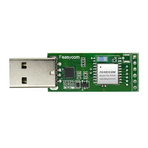 Chip nórdico usb uart, placa bluetooth 5.2 ble para rede sem fio e dongle bluetooth