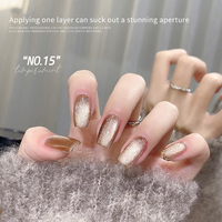 Ensemble de vernis à ongles en gel œil de chat Vernis à ongles en gel holographique caméléon Ensemble de vernis à ongles en gel œil de chat