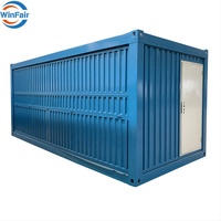 Maison conteneur préfabriquée modulaire en panneaux sandwich à prix compétitif WinFair pour boutique éphémère/stand de vente/kiosque de vente de rue