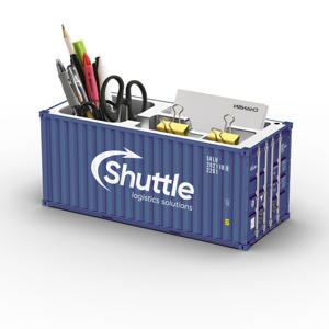 Modelo de oficina personalizado, contenedor de envío, bolígrafo de negocios, adornos de almacenamiento, regalos de bienvenida, promoción, uso, decoración de agradecimiento - Product Image 1