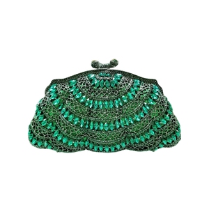 Women Luxury Skirt Diamond Crystal Evening Bag Glitter Rhinestones Formal Clutch <b>Purse</b> for Cocktail Homecoming Party - Product Image 2