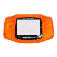 Lentille d'écran auto-adhésive de protecteur de panneau de verre résistant aux rayures pour la console de jeu Nintendo GBA