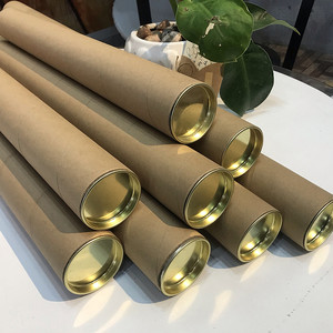 Tube en papier cylindrique sur mesure OEM 218 x 2,5 x 120 mm pour emballage cadeau, boîte ronde en carton de luxe avec service d'impression - Product Image 1