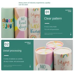 Boîte de mouchoirs en papier facial en pâte de bois vierge, <span class=keywords><strong>2</strong></span> plis, cylindre, logo imprimé, 50 unités par tube pour la voiture et les voyages - Product Image 4