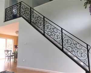 Prima High Quality <strong>Wrought</strong> <strong>Iron</strong> Railing Victorian <strong>Style</strong> <strong>Wrought</strong> <strong>Iron</strong> Railing Unique Cost Effective <strong>Wrought</strong> <strong>Iron</strong> Steel Railing - Product Image 5