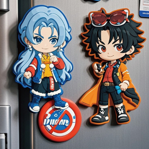 Magneti Decorativi in PVC e Silicone Personalizzati all'Ingrosso Design Creativo 2D 3D Anime Cartoon Stile Moderno per <span class=keywords><strong>Frigoriferi</strong></span> di <span class=keywords><strong>Medie</strong></span> <span class=keywords><strong>Dimensioni</strong></span> - Product Image 3