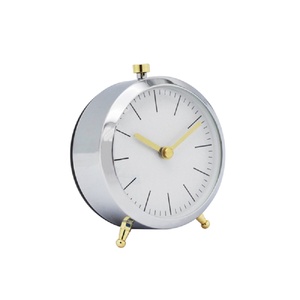 Reloj de escritorio nuevo diseño chino tradicional estilo de la batería analógico de cuarzo alarma reloj de mesa de Metal reloj de alarma - Product Image 6