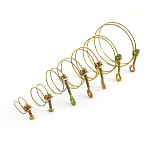 Abrazaderas para mangueras de acero al carbono de 32 mm, 40 mm, 50 mm, 63 mm, 75 mm, 90 mm, 110 mm, fáciles de instalar, para reparación y reemplazo de mangueras de riego. - Product Image 1