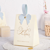 Boîte à bonbons carrée créative de style européen Jiaxiang avec poignée pour bougies et cadeaux de mariage et de fiançailles, en stock