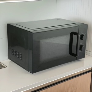 25L Mechanical Countertop Microwave Oven with Glass Turntable, Multi-function Household Microwave for Cooking - Product Image 2