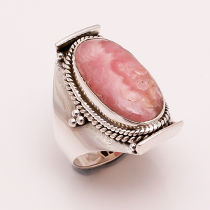 Anillos de plata fina con piedras preciosas de turquesa natural, joyería personalizada de Plata de Ley 925 al por mayor para ocasiones de boda - Product Image 6