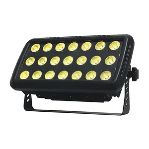 Lampu Bar Pencuci Dinding Led, Cahaya Bar 18W DMX IP65 Dapat Dikontrol Led Pencuci Dinding Rgb Luar Ruangan untuk Pencuci Dinding