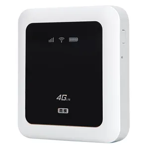 屋外ポータブル100Mbps 3G4GモバイルポケットルーターミニWifiホットスポットMIFI、クラウドSIMカードスロット付き