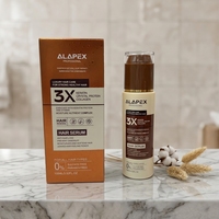 Ensemble de soins capillaires Alapex 3X Keratin Collagen Clarify Scalp Repair Strengthen Protect pour cheveux secs, abîmés et crépus, étiquette privée OEM ODM