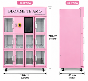 Máquina Expendedora Automática de Flores, Máquina Inteligente para la Venta de Flores, Gabinete Expendedor de Flores Automatizado las 24 Horas, Florería para Hospitales - Product Image 3