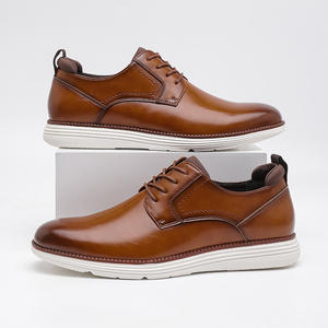 Zapatos Oxford de Cuero Genuino de Alta Calidad, Estilo Británico, Formales para Negocios, de Lujo, Antideslizantes, Siempre a la Moda - Product Image 2